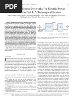 Impedance-Source Networks For Electric Power Conversion Part I: A Topological Review