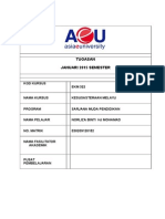 Asign EKM 322 Kesusasteraan Melayu