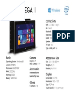 ProductSpecification MEGA 2