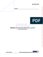 SNI 03-2833-2008 Standar Perencanaan Ketahanan Gempa Untuk Jembatan