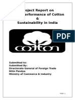 Trade Performance of Cotton