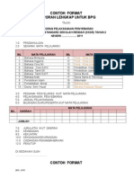 Format Laporan Lengkap Laksana KSSR 2011