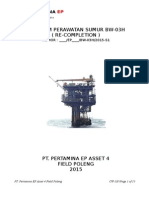 Program Perawatan Sumur Bw-03H (Re-Completion)