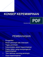 Konsep Kepemimpinan