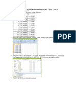 Plotting Koordinat Ke ArcView Menggunakan MS Excel