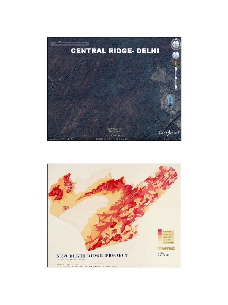 Central Ridge: Delhi's Natural Gem | PDF