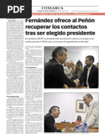 150730 La Verdad CG- Fernández Ofrece a Gibraltar Recuperar Los Contactos Tras Ser Elegido Como Presidente p.12