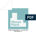 Moran Plant Progress Report (Redacted)