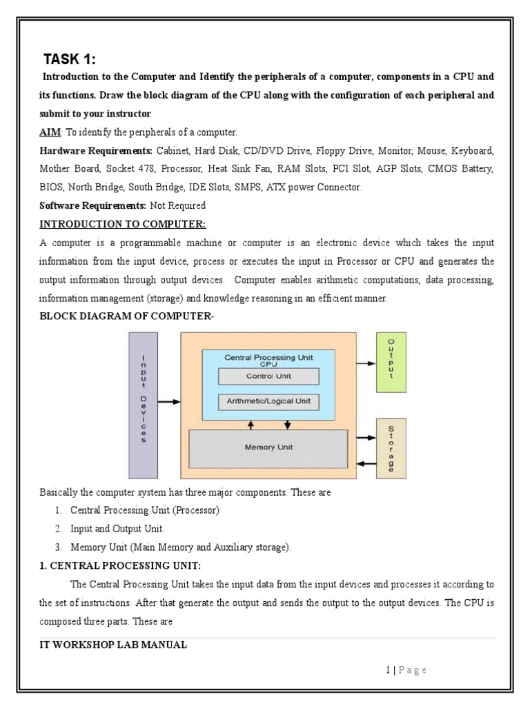 Understanding Computer Peripherals | PDF | Web Browser | Computer Data ...