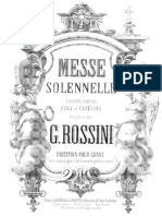 Petite Messe Solennelle Rossini