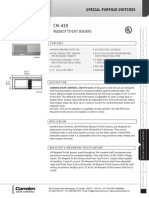 Camden 419W Data Sheet