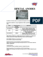 Sacrificial Anodes: DET NORSKE VERITAS Recommended Practice