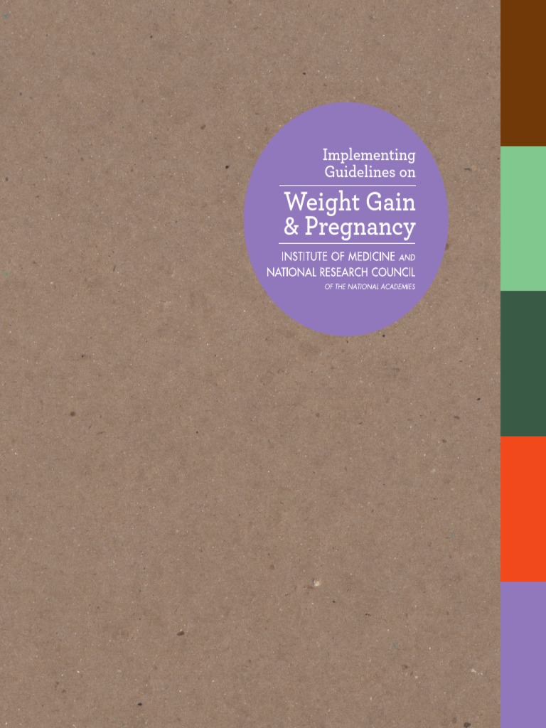Guidelines in Weight Gain and Pregnancy | PDF | Pregnancy | Obesity