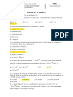 Preguntas de Química Ibm