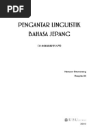 Pengantar Linguistik Bahasa Jepang - Final - Awal