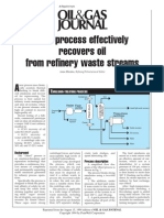 New Process Effectively Recovers Oil From Refinery Waste Streams