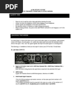 Acm Mixer Study Guide