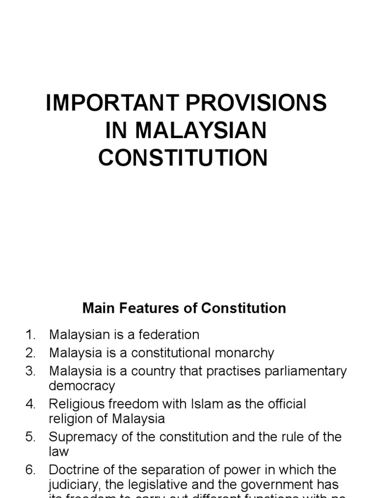 legislative process in malaysia essay