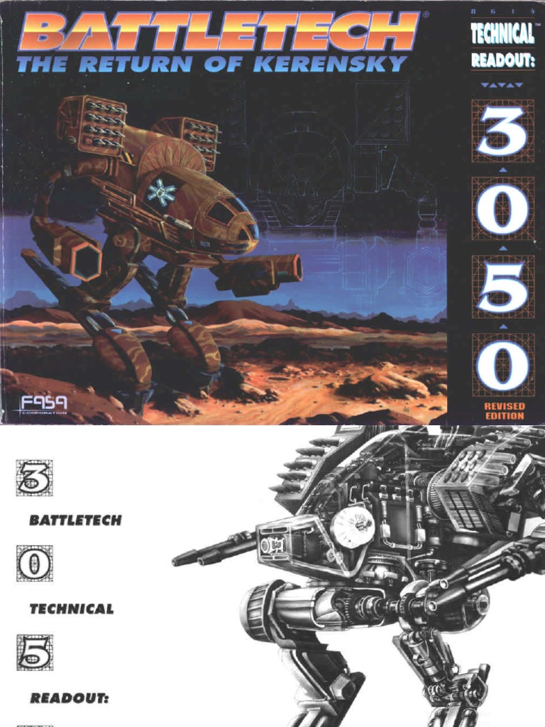 battletech technical readout 3050 pdf download