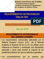 tablas NRC