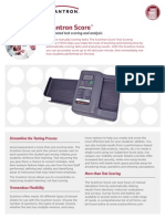 Scantron Score: Automated Test Scoring and Analysis