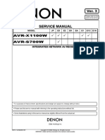 Denon AVR - X1100W PDF