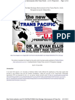 The New Strategic Environment of The Trans-Pacific - A US Perspective - R Evan Ellis PDF