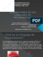 Lenguajes de programacion