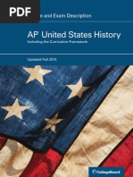 AP U.S. History Course and Exam Description