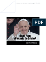 Es El Papa El Vicario de Cristo