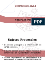 2. Sujetos Procesales. Juez