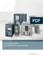 SIEMENS Relay Selection Guide A1 en SIPROTEC REYROLLE