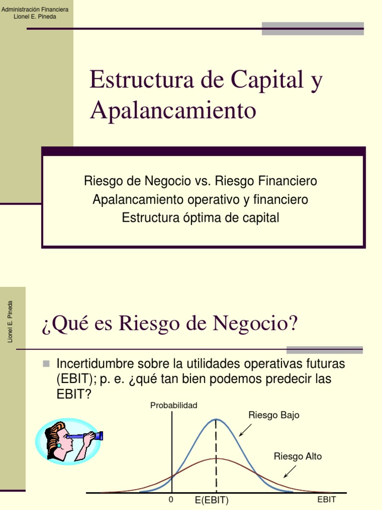 Estructura de Capital y Apalancamiento | PDF | Apalancamiento (Finanzas ...
