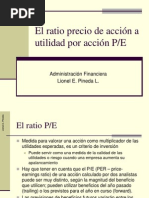 Download Price-Earnings ratio precio-utilidad  PE by lionelpineda SN27308727 doc pdf
