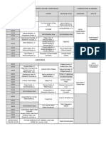 3 Day Music Festival Schedule by Venue & Time