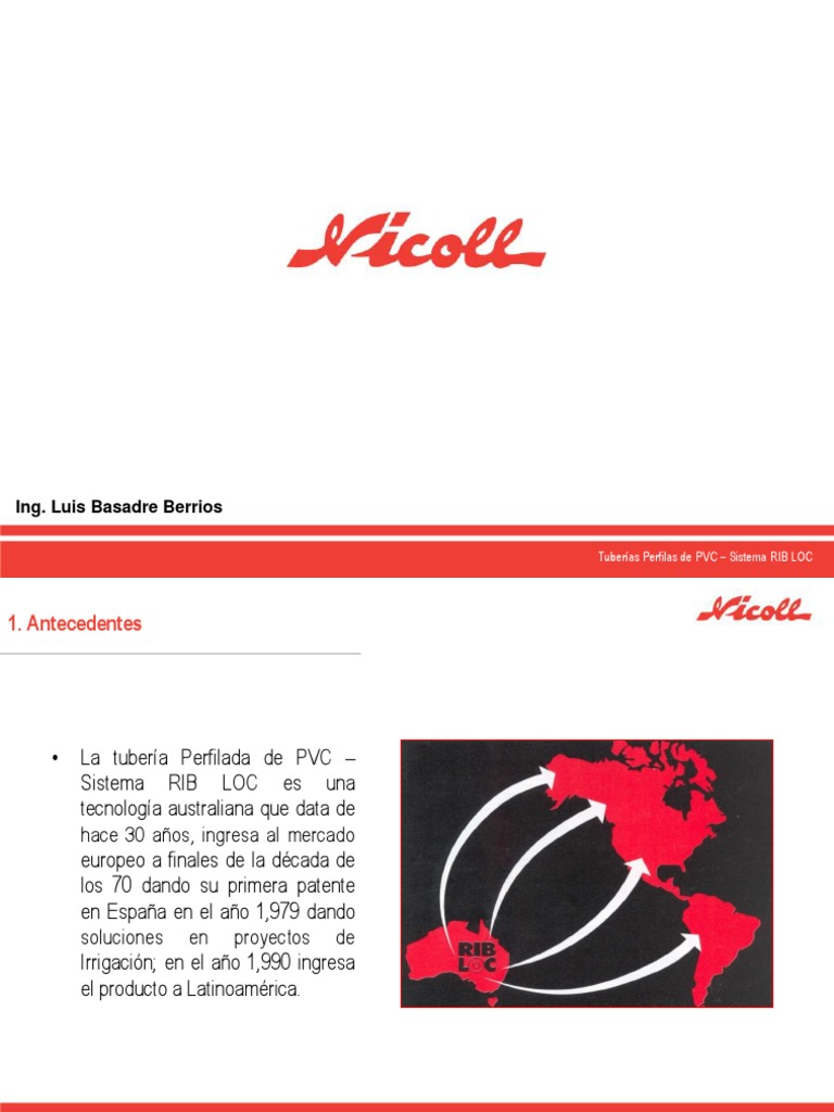 Rib Loc | PDF | Tubería (transporte de fluidos) | Cloruro de polivinilo