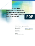 Determination of Wear Metals & Additives in Lubricating Oil