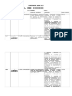 Planificación anual artística 7° 