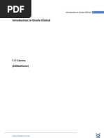 Download Introduction to Oracle Clinical by T V S Sarma SN27309732 doc pdf