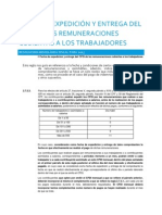 Fecha de Expedición y Entrega Del CFDI de Las Remuneraciones Cubiertas a Los Trabajadores