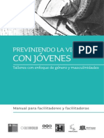 2011 Manual Previniendo La Violencia Con Jóvenes EME CulturaSalud SENAME