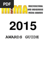 Download 2015 Multicultural Indigenous Media Awards ---Awards Guide by Anthony White SN273098880 doc pdf