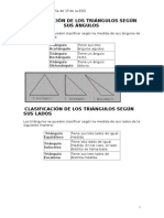 Clasificacion de Triangulos y Cudrilatetros