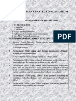 Manajemen Strategi Dalam MSDM