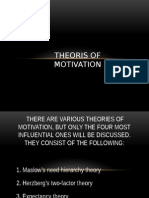 Theoris of Motivation
