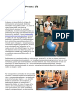 Article Entrenador Personal