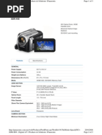 Panasonic SDR-H40 Manual