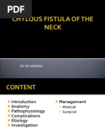 Download Chylous Fistula of the Neck by gk_ananda SN27311522 doc pdf