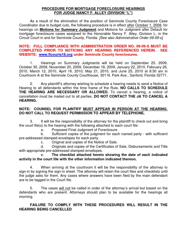judge-nancy-alley-mortgage-foreclosure-procedures-for-seminole-county-fl-pdf-foreclosure-summary-judgment