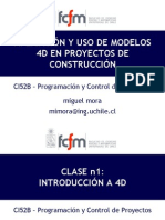 Aplicación y Uso de Modelos 4D en Proyectos de Construcción PDF